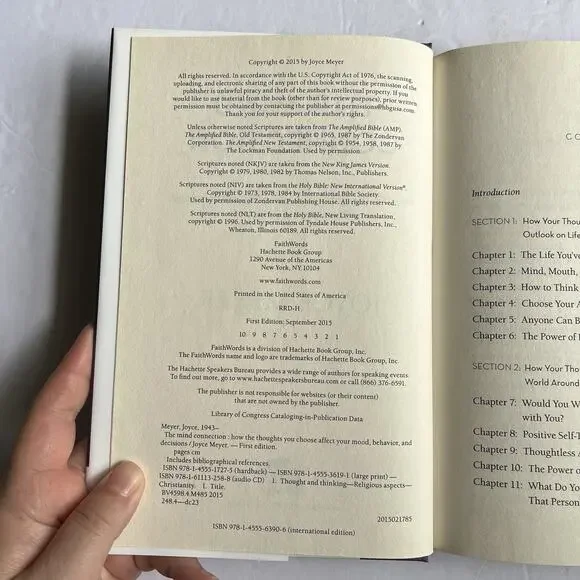 The Mind Connection How the Thoughts You Choose Affect Your Mood Behavior Book - Picture 4 of 11